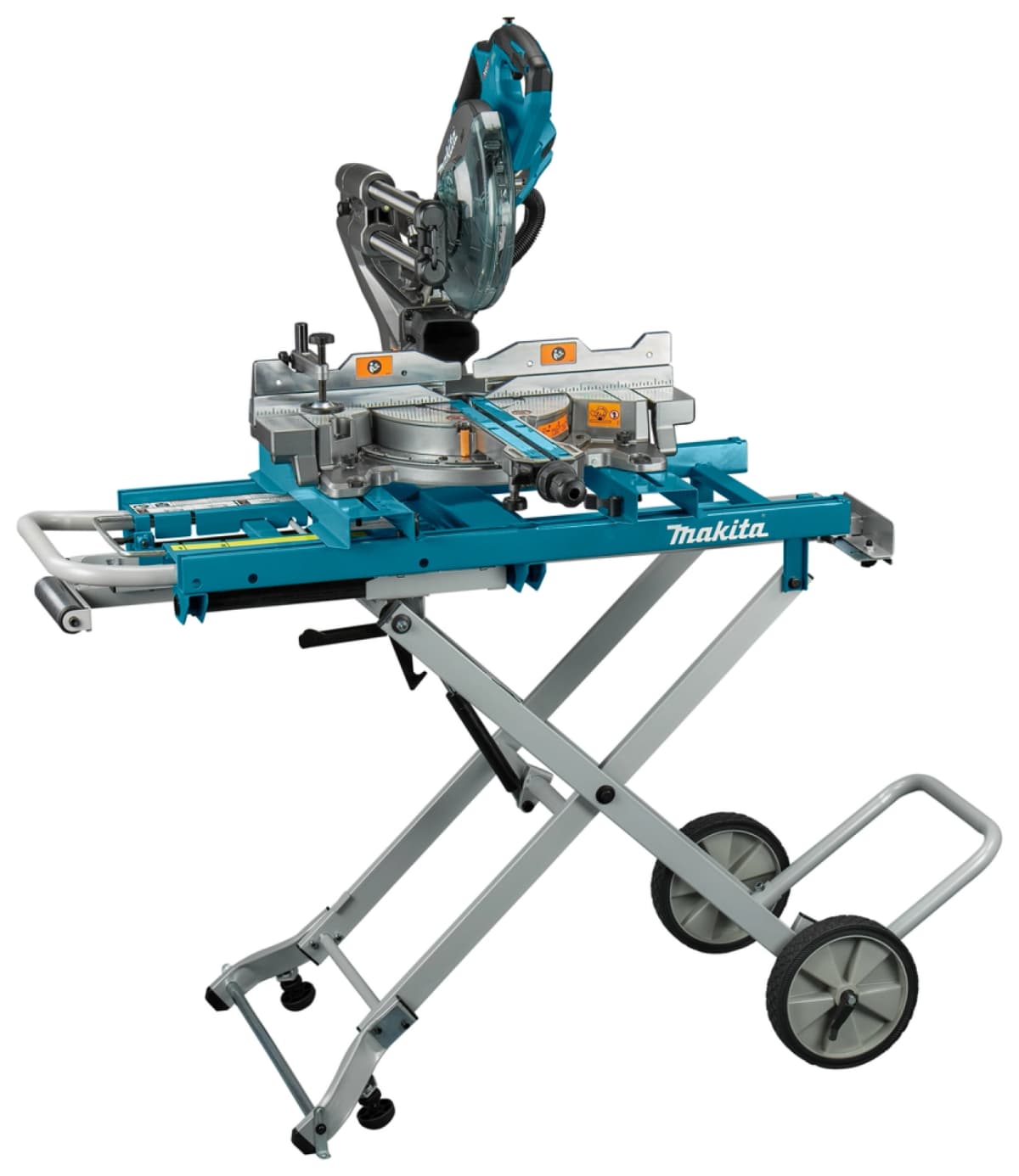 Makita LS002GZNL1 XGT 40 V Max Li-Ion Radiaal Afkortzaag 216mm Body - Met AWS Zender En Onderstel
