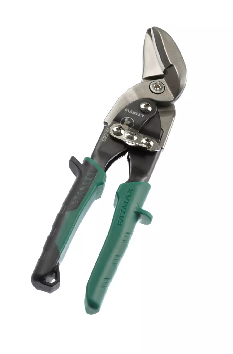 Stanley 2-14-568 Blikschaar Zware Bekken - Rechts - 250mm - Groen thumbnail 2