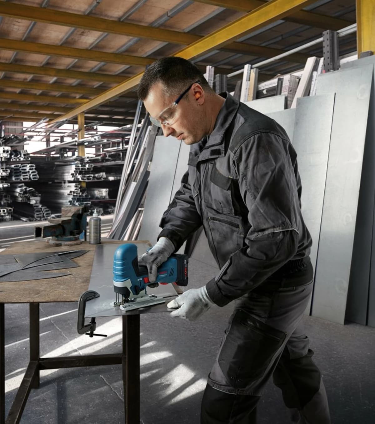 Bosch GST 18V-125 S 18V Li-Ion Accu Decoupeerzaag In L-Boxx - Koolborstelloos thumbnail 3