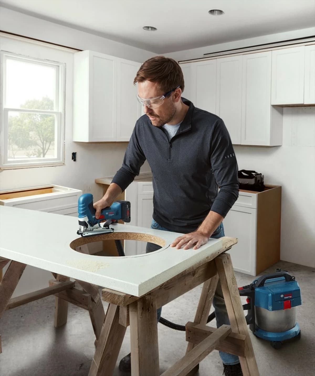 Bosch GST 18V-125 S 18V Li-Ion Accu Decoupeerzaag In L-Boxx - Koolborstelloos thumbnail 4