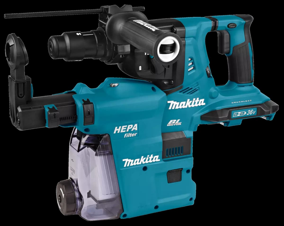 Makita DHR281ZWJ 36V (2x18V) Li-Ion Accu SDS-Plus Combihamer Body In Mbox - 2,9J thumbnail 2
