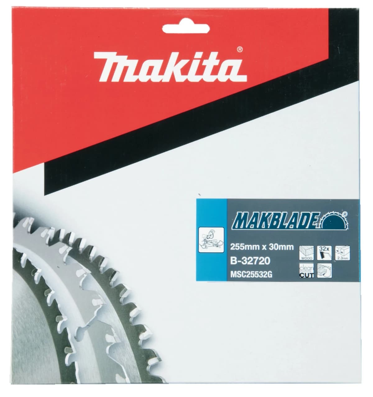 Makita B-32720 Afkortzaagblad Hout - 255x30x2,3mm 32T thumbnail 2