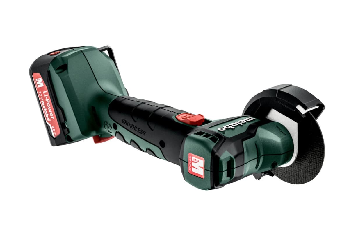 Metabo PowerMaxx CC 12 BL 12V Accu Haakse Slijper Set (2x 2,0Ah) In MetaBOX - 76 Mm thumbnail 4
