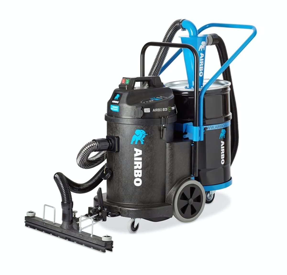 AIRBO NED900A Fijnstofzuiger Met 2 Motoren - 40L thumbnail 2