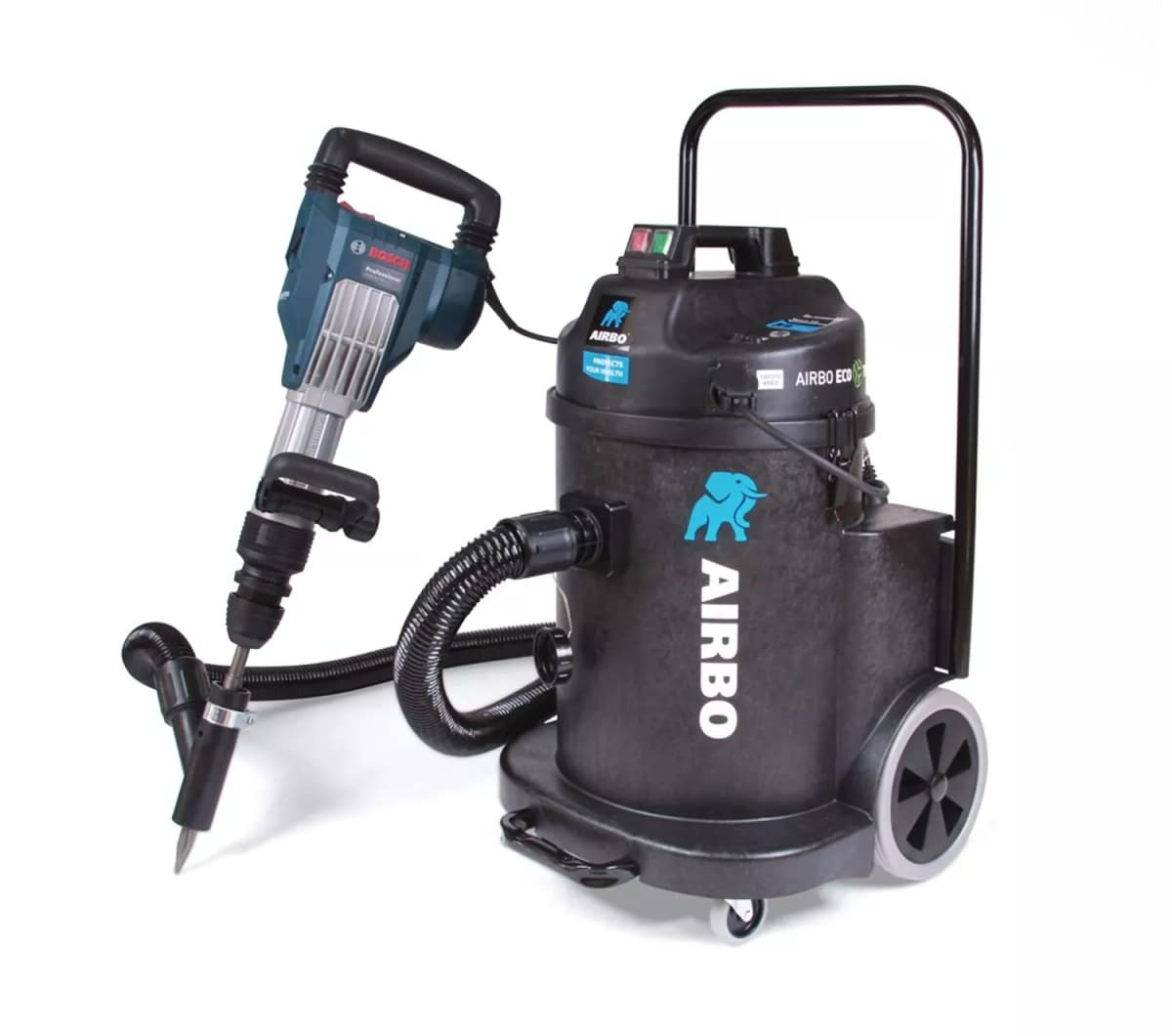 AIRBO NED900A Fijnstofzuiger Met 2 Motoren - 40L thumbnail 3