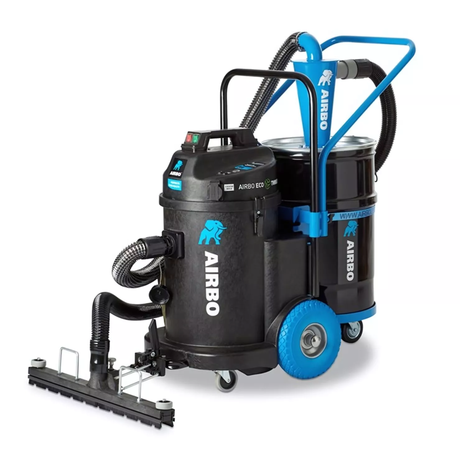 AIRBO NED900A Fijnstofzuiger Met 2 Motoren - 40L thumbnail 4