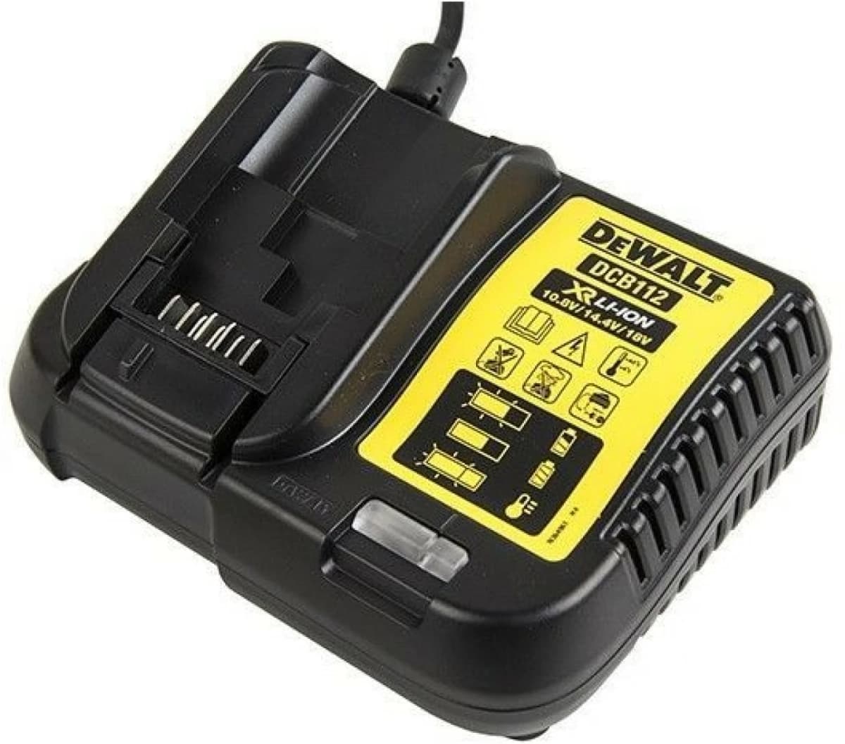 DeWALT DCB112-QW 10.8V / 14,4V / 18V Li-ion XR Accu Oplader thumbnail 2