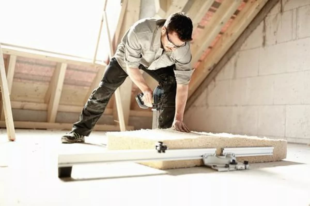 Festool ISC 240 EB-Basic 18V Li-Ion Accu Isolatiezaagmachine Body In Systainer - 240mm thumbnail 2