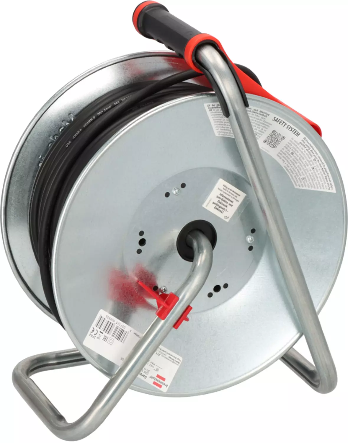 Brennenstuhl 1198530 Garant S IP44 Kabelhaspel - H05RR-F 3G1,5 - 50m thumbnail 2