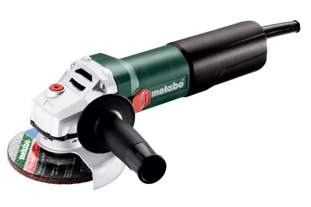Metabo WQ 1100-125 Haakse Slijper In Koffer Incl. 2 Diamantzaagbladen - 1100W - 125mm thumbnail 2