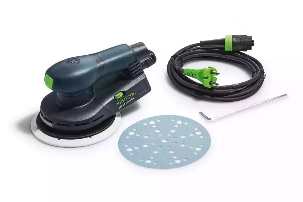 Festool ETS EC 150/5A EQ Excenterschuurmachine- 400W - 150mm - Koolborstelloos thumbnail 2