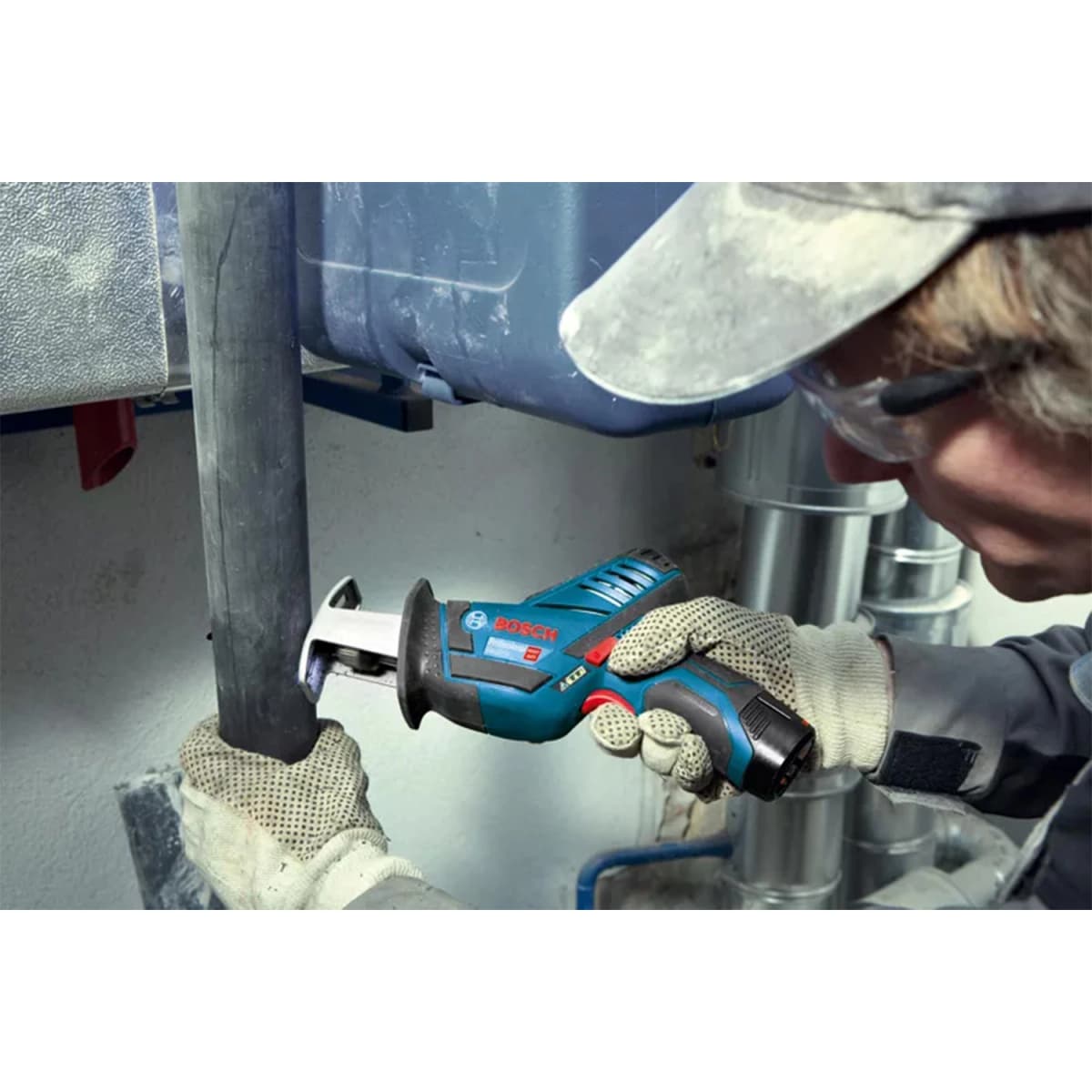 Bosch GSA 12V-14 12V Li-Ion Accu Reciprozaag Body - Snelwissel thumbnail 4