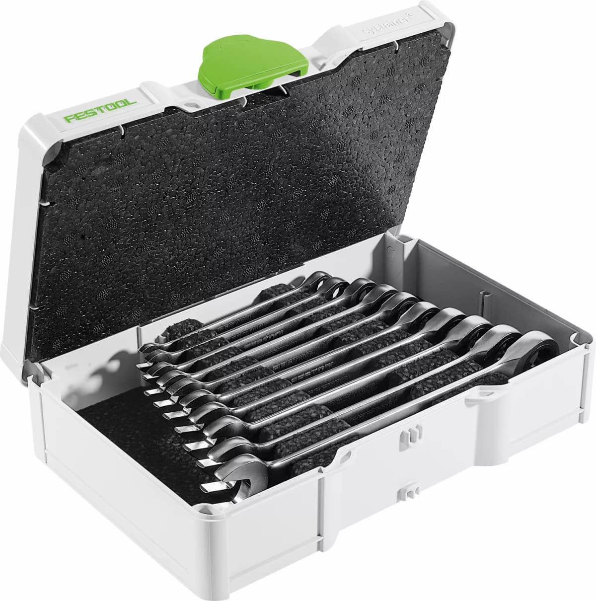 Festool SYS3 S 76-RRS-Set Ringratelsleutelset 10-delig In Systainer - 8-17mm thumbnail 2