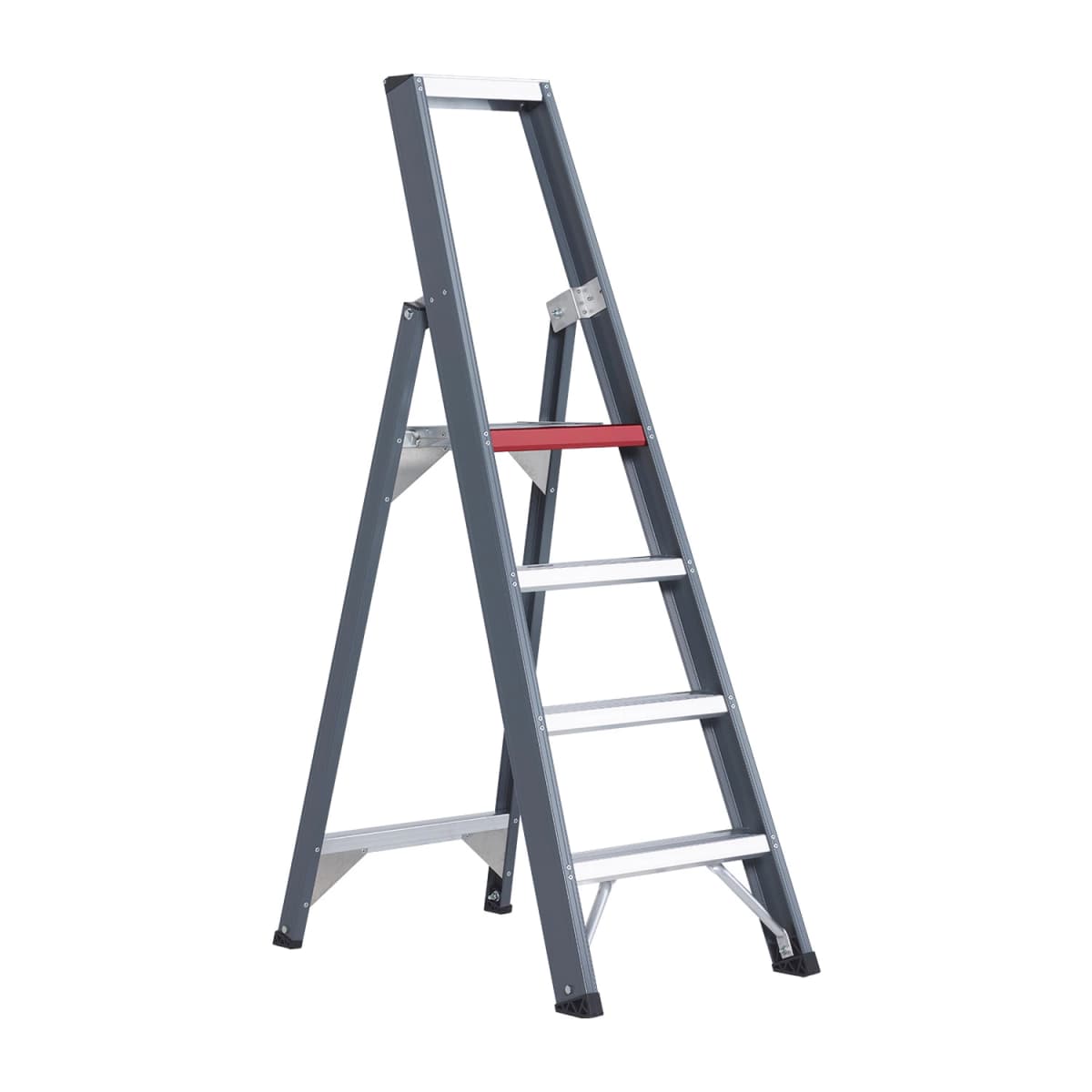 Altrex Falco FEO 4 Trap - Enkel - Aluminium Met Coating - 4 Treden - Max. Werkhoogte 2,95m