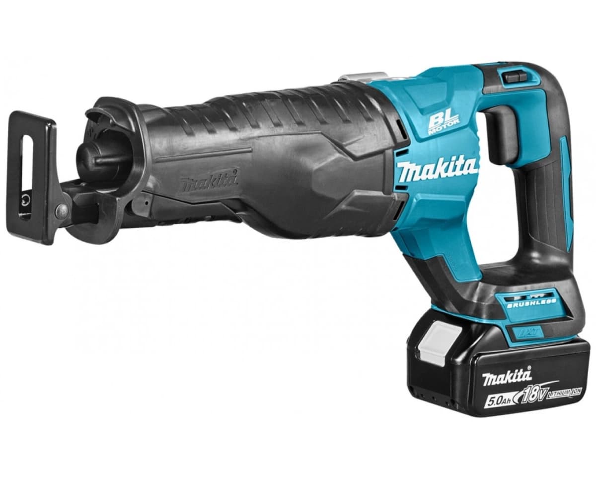 Makita DJR187RT 18V Li-Ion Accu Reciprozaag Set (1x 5.0Ah Accu) - Snelwissel - Variabel - Koolborstelloos thumbnail 2