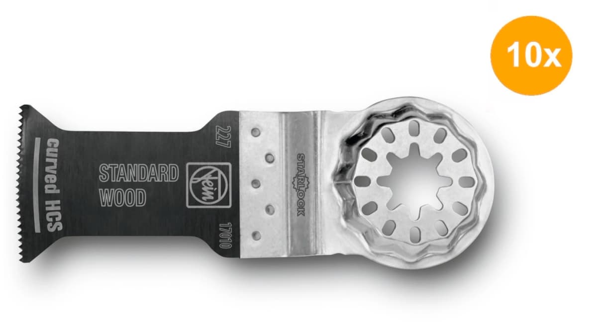 Fein 63502227240 E-Cut Standard Zaagblad Curved (10st) - 35 X 55mm