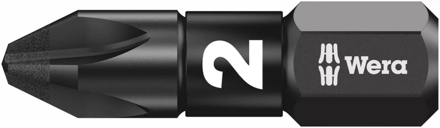 Wera 5057621001 1/4"Pozidrive Impaktor Bit - PZ2 X 25mm (10st) thumbnail 2