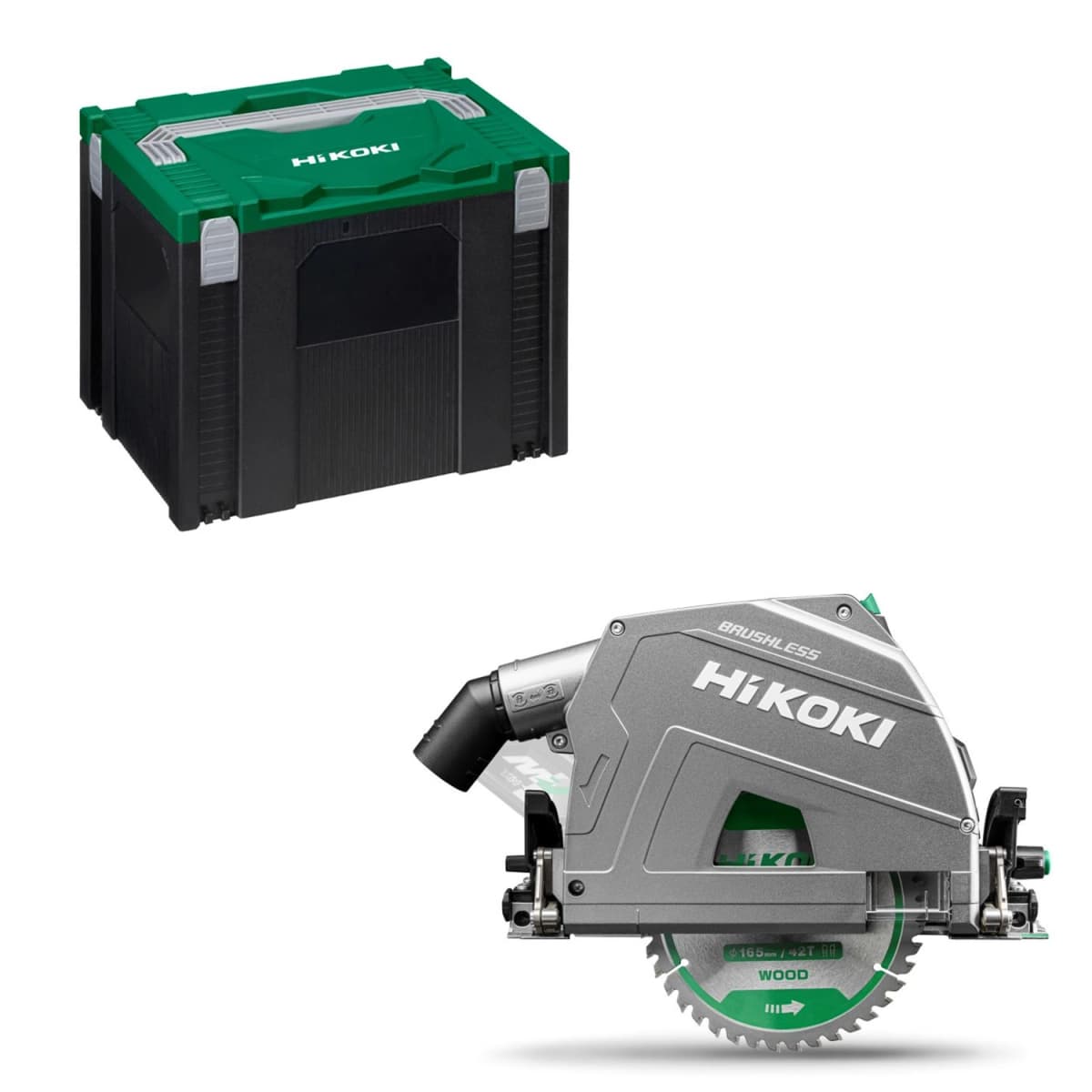 HiKOKI C3606DPAW2Z 36V Li-ion Accu Invalzaag Body In HSC - 165mm