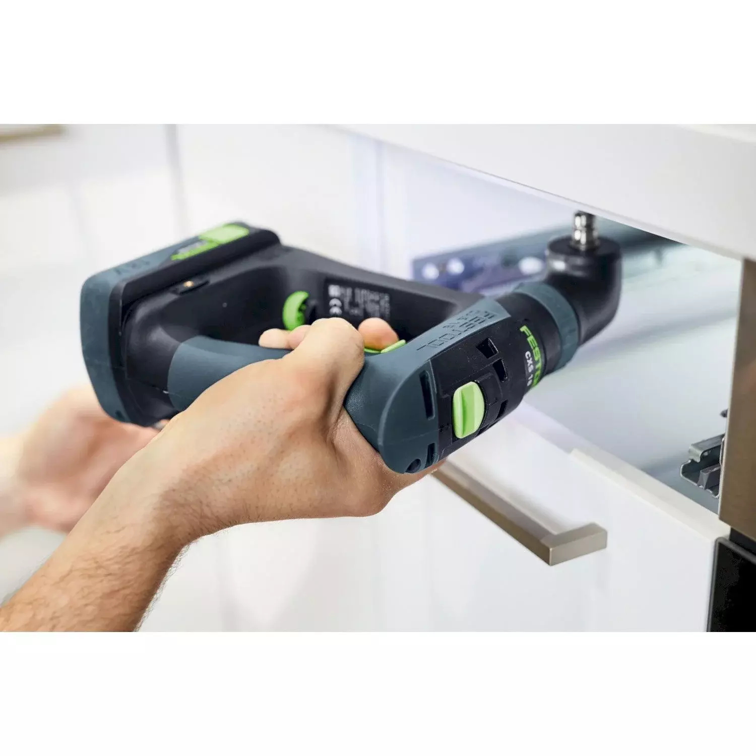 Festool CXS 18-Basic-Set 18V Li-Ion Accu Schroefboormachine Body Incl. Bitset In Systainer - 40Nm thumbnail 3