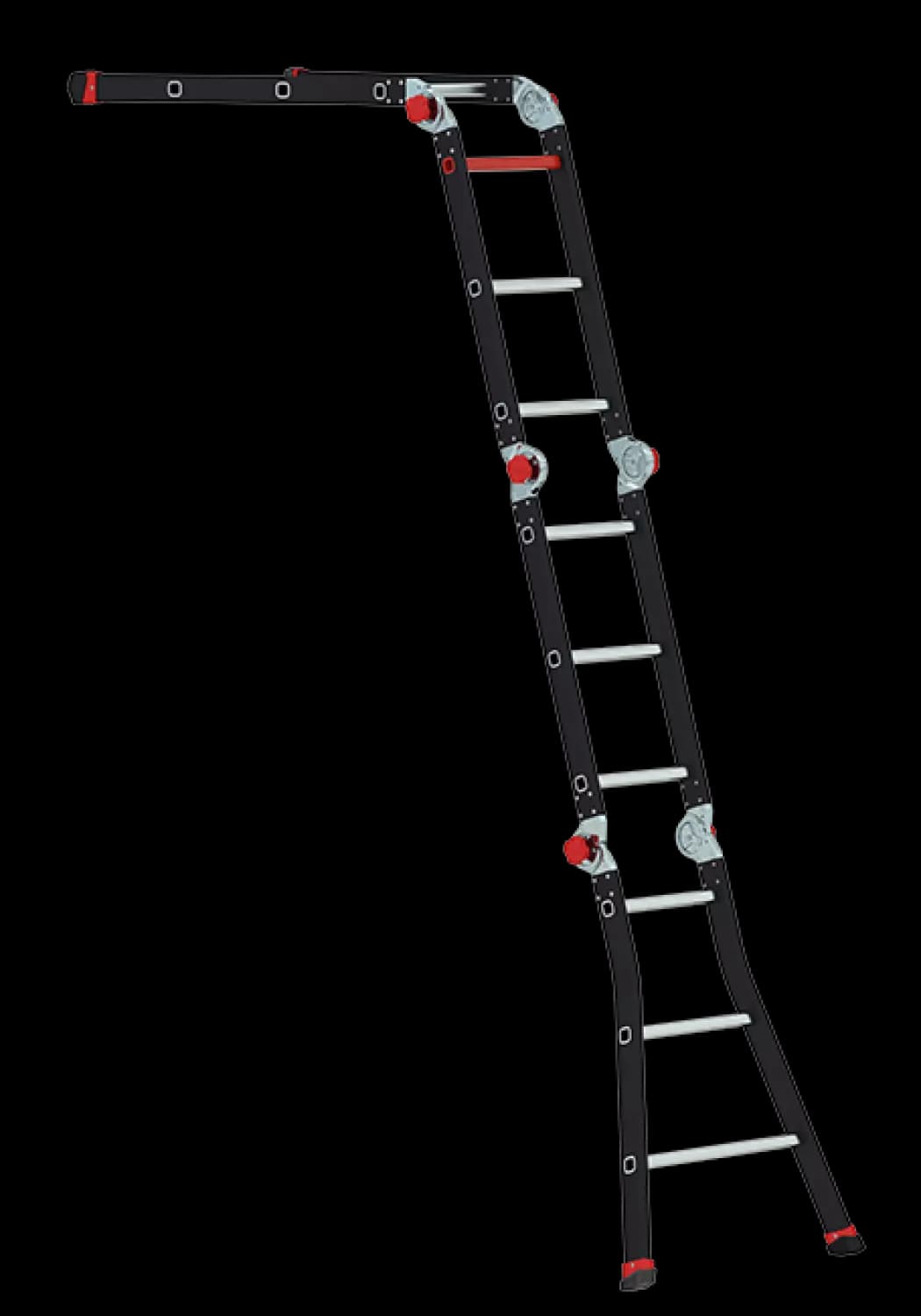 Altrex Varitrex PRO+ Vouwladder Incl. Platform - Aluminium - 4x3 Sporten thumbnail 2