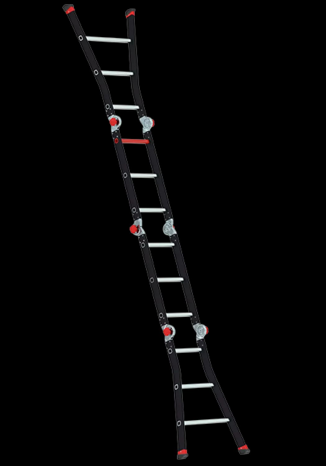 Altrex Varitrex PRO+ Vouwladder Incl. Platform - Aluminium - 4x3 Sporten thumbnail 3