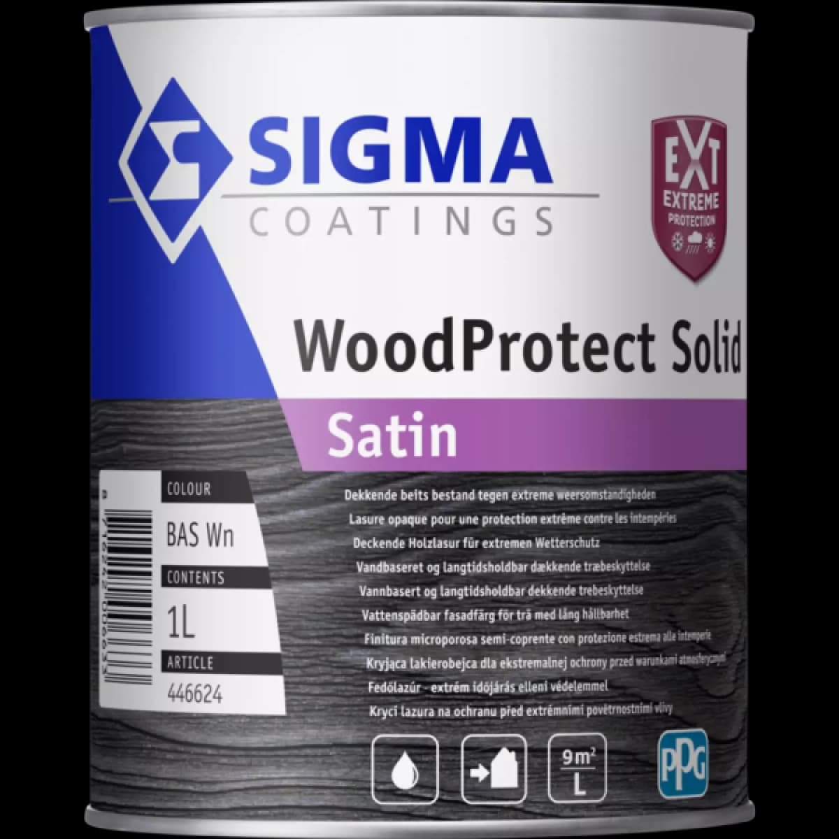 Sigma WoodProtect Solid Satin - 1L