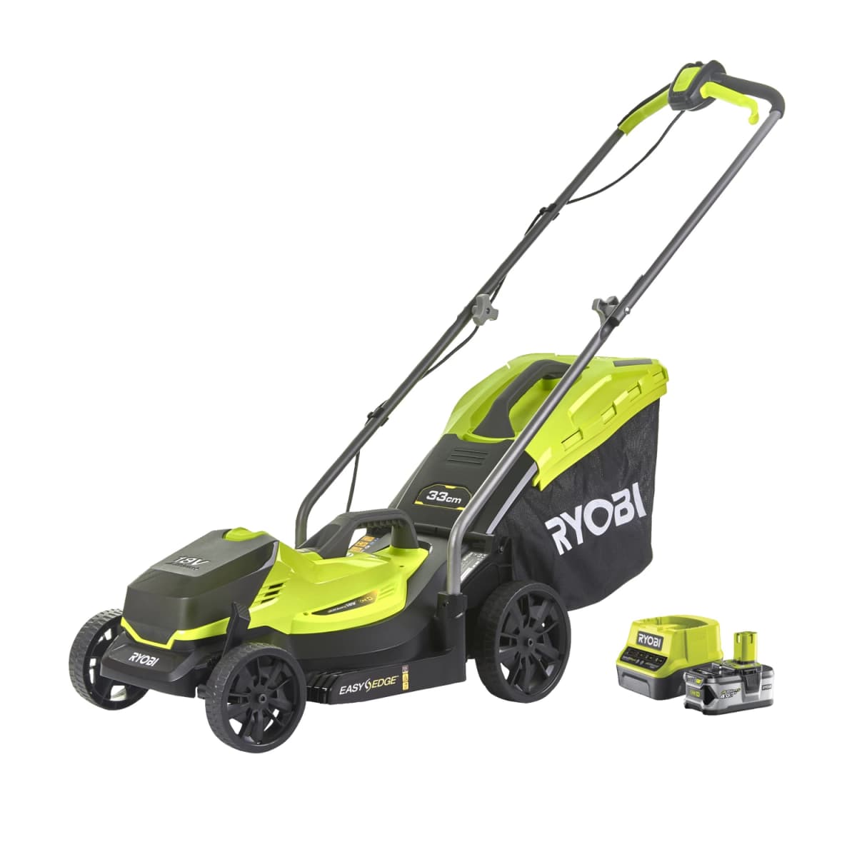 Ryobi RLM18X33B40 18V Li-Ion Accu Grasmaaier Set (1x 4.0Ah Accu) - 33cm