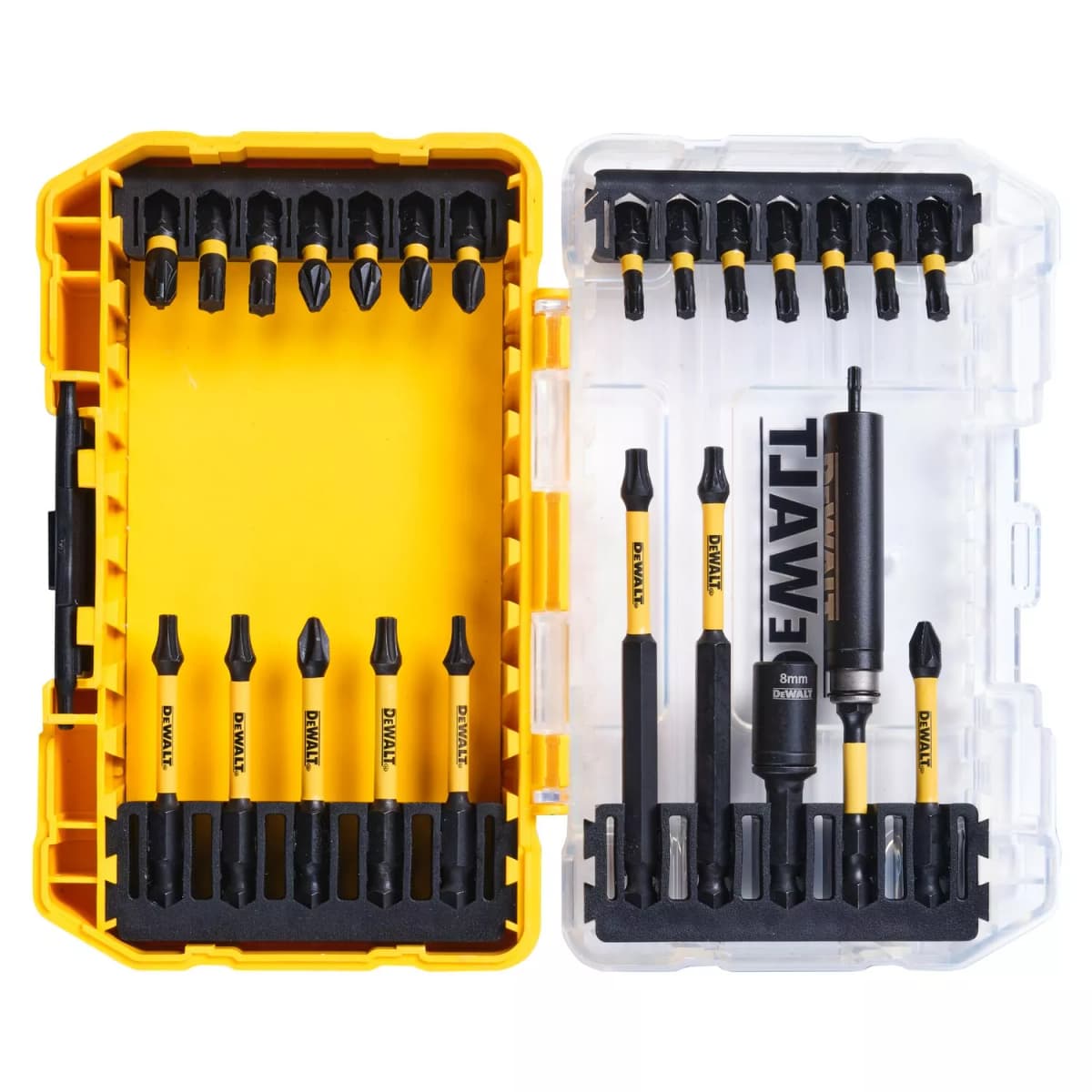 DeWALT DT70744T 25-Delige FlexTorq Schroef-bitset In Cassette