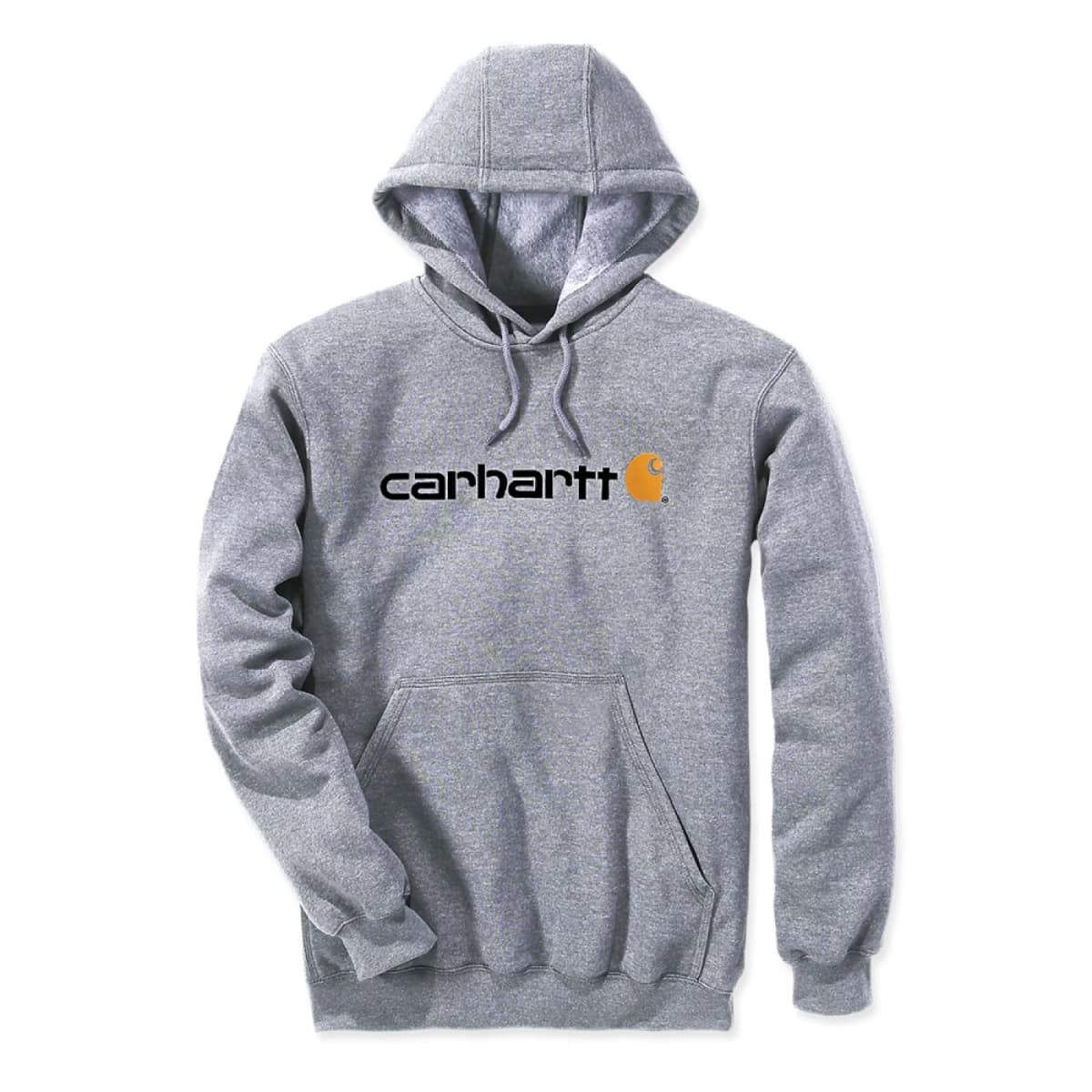 Carhartt 100074 Signature Logo Sweatshirt - Original Fit - Heather Grey - S