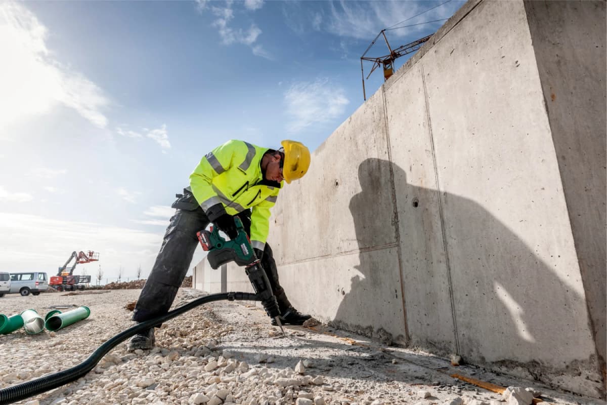 Metabo KHA 18 LTX BL 40 18V Li-Ion Accu SDS-Max Boorhamer Body In Koffer - 600752840 thumbnail 4