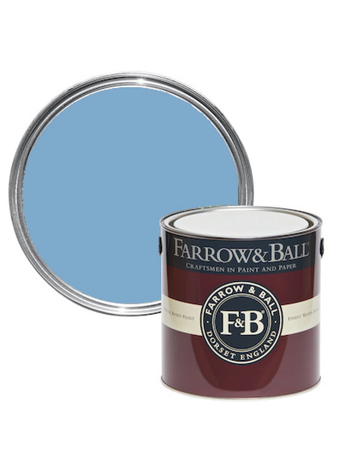 Farrow&Ball Flat Eggshell Bay Area Blue No.9815 - 750ml