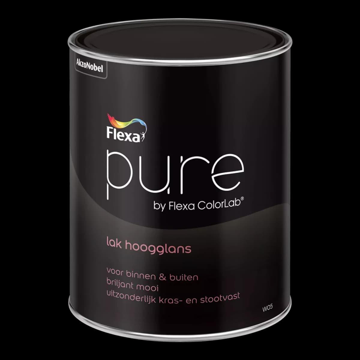 Flexa Pure Lak Hoogglans - Op Kleur Gemengd - 1L
