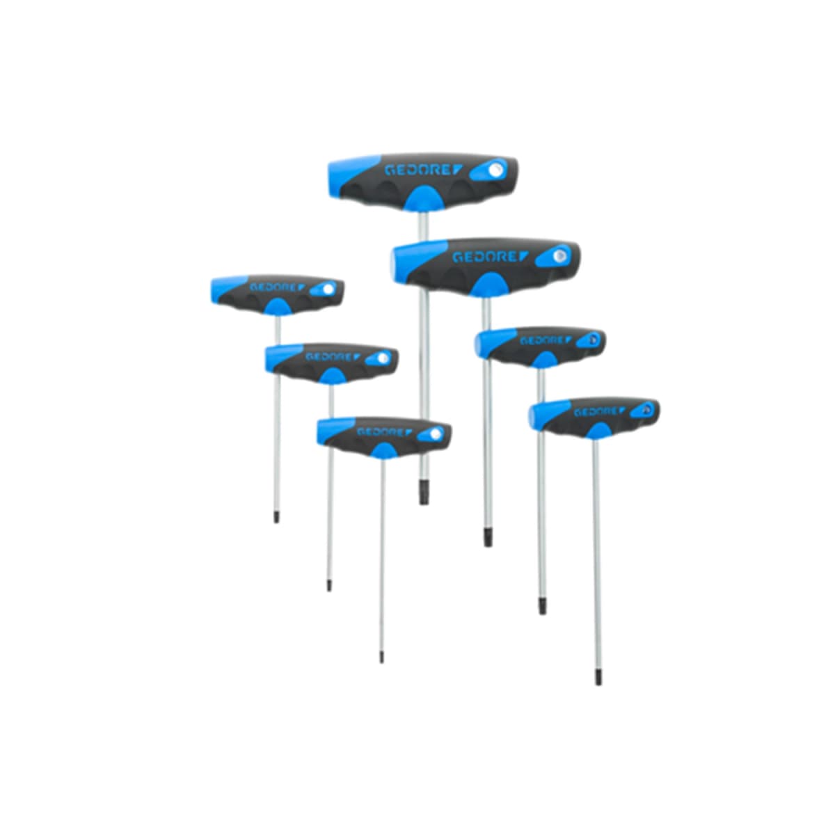 Gedore 2142 TX-007 7-delige Haakse Inbussleutelset - TX