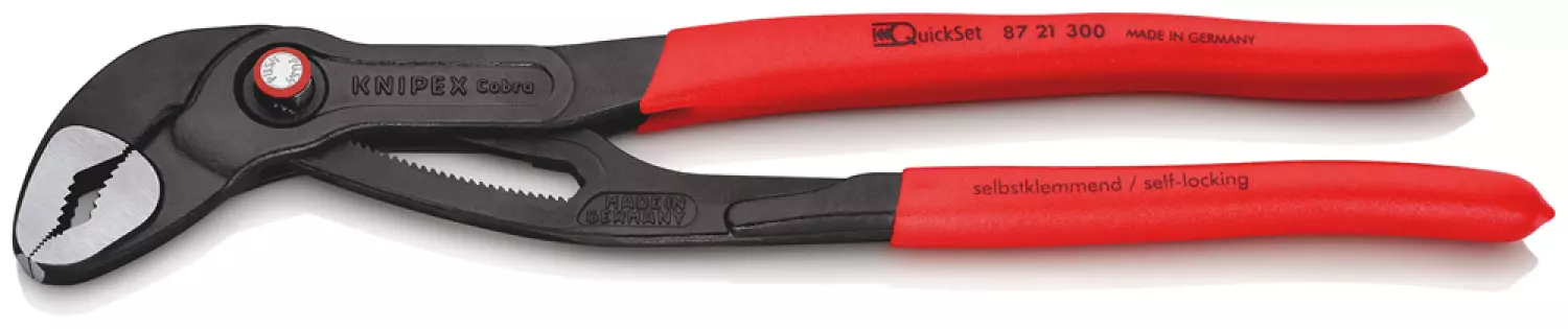 Knipex 87 21 300 Cobra QuickSet Hightech-waterpomptang - 300mm
