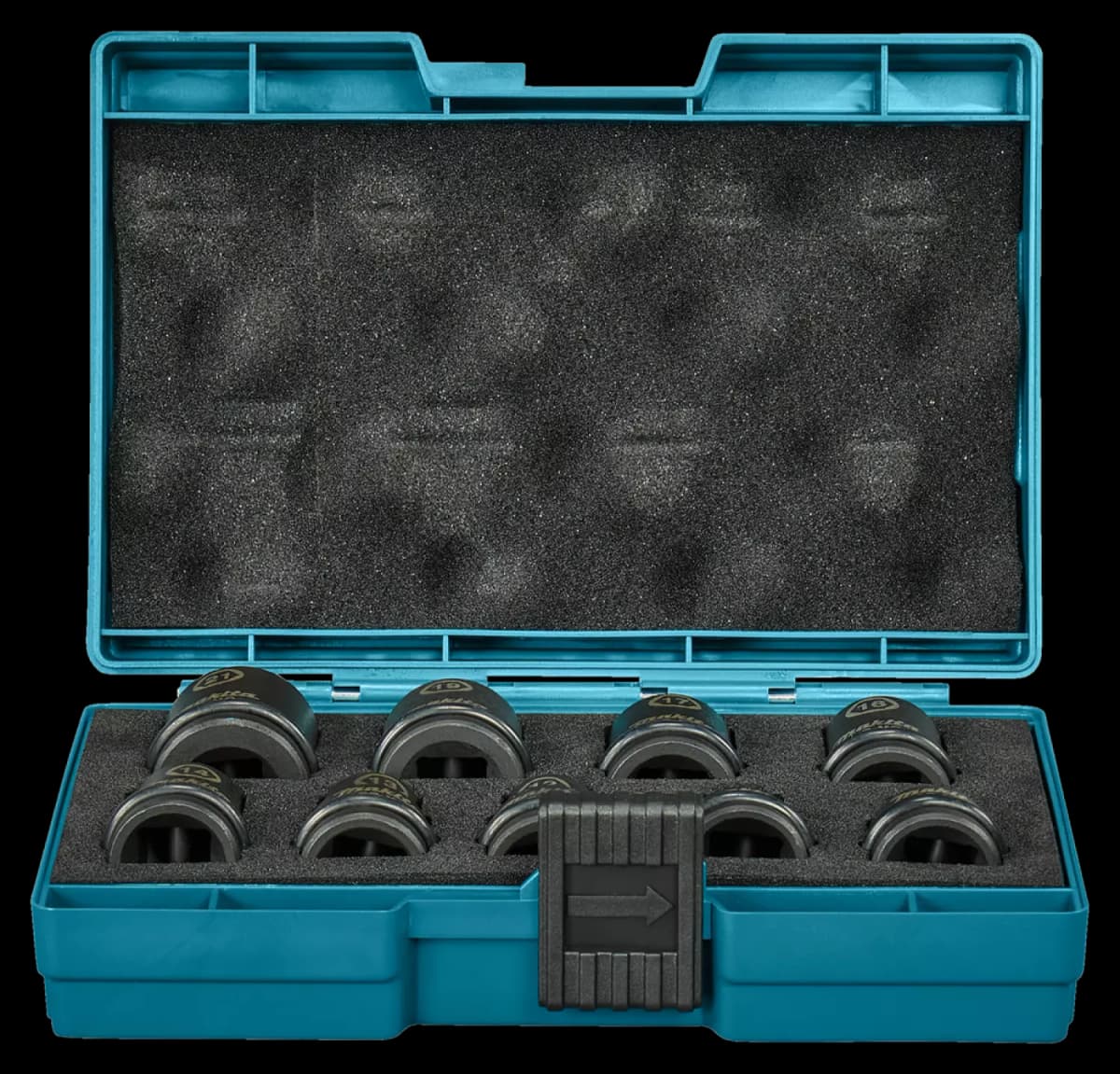 Makita E-16570 Impact Black Krachtdoppenset - 9-delig - 1/2''VK