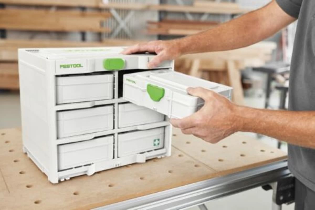 Festool SYS3-RK/6 M 337 Systainer³ Rack Voor Systainers³ S 76 thumbnail 4