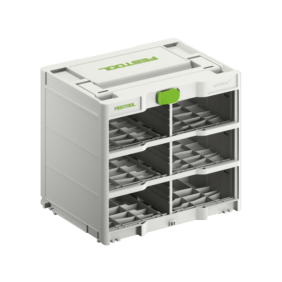 Festool SYS3-RK/6 M 337 Systainer³ Rack Voor Systainers³ S 76