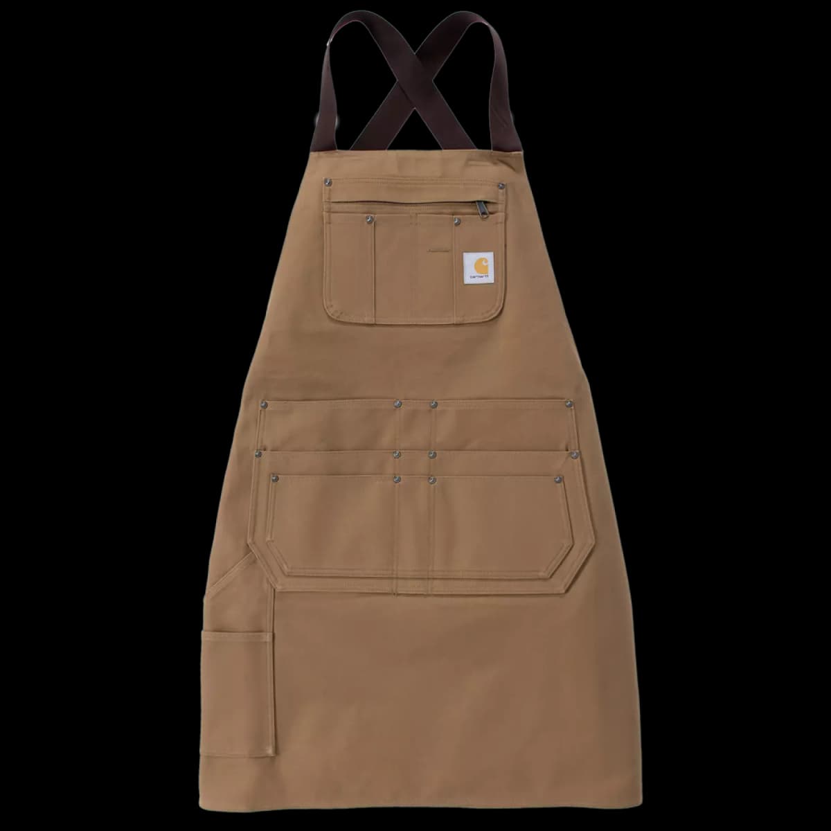 Carhartt Firm Duck Apron Carhartt Brown - One Size
