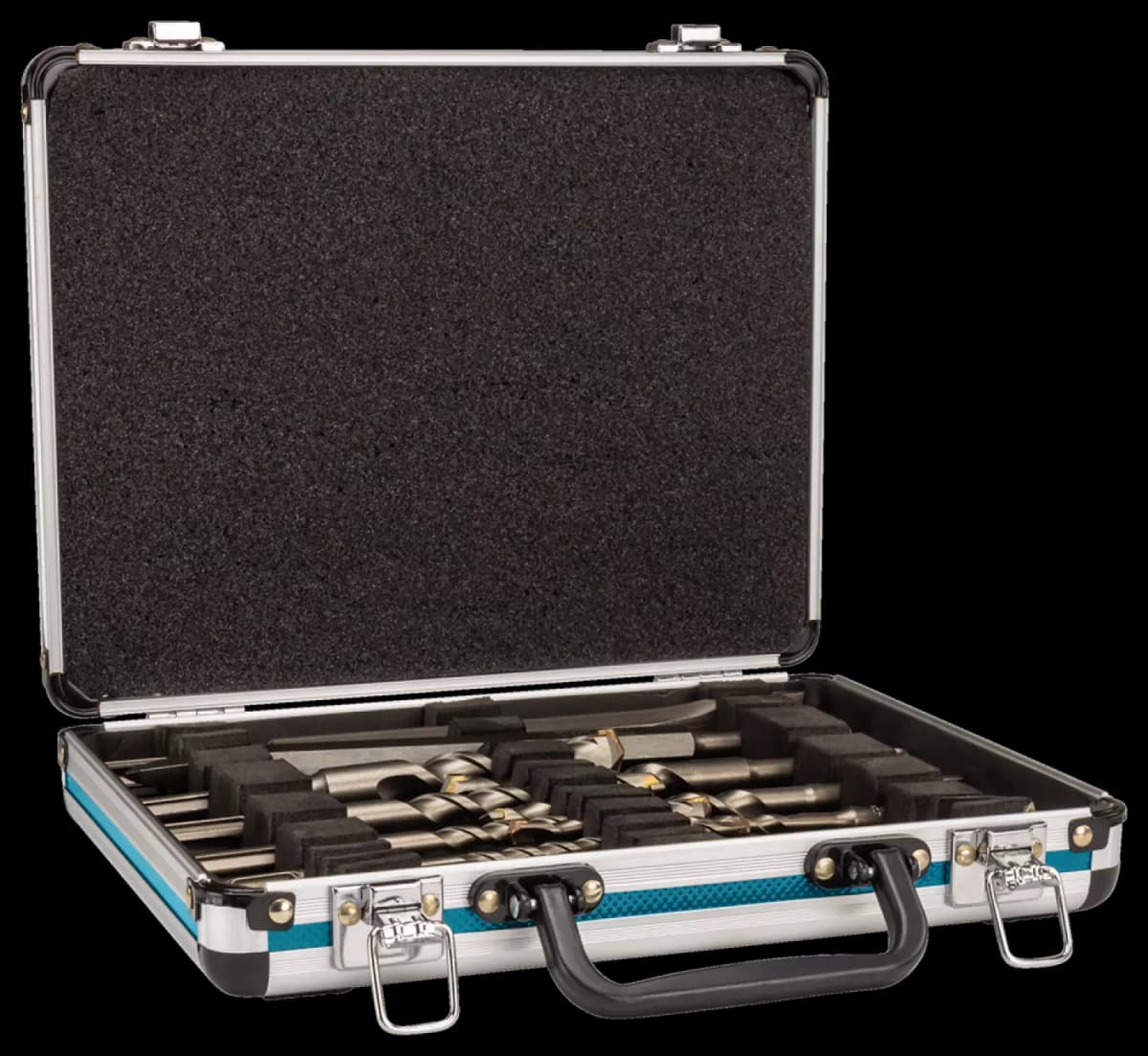 Makita D-42400 13-delige SDS-Plus Beitel-/borenset In Koffer thumbnail 2