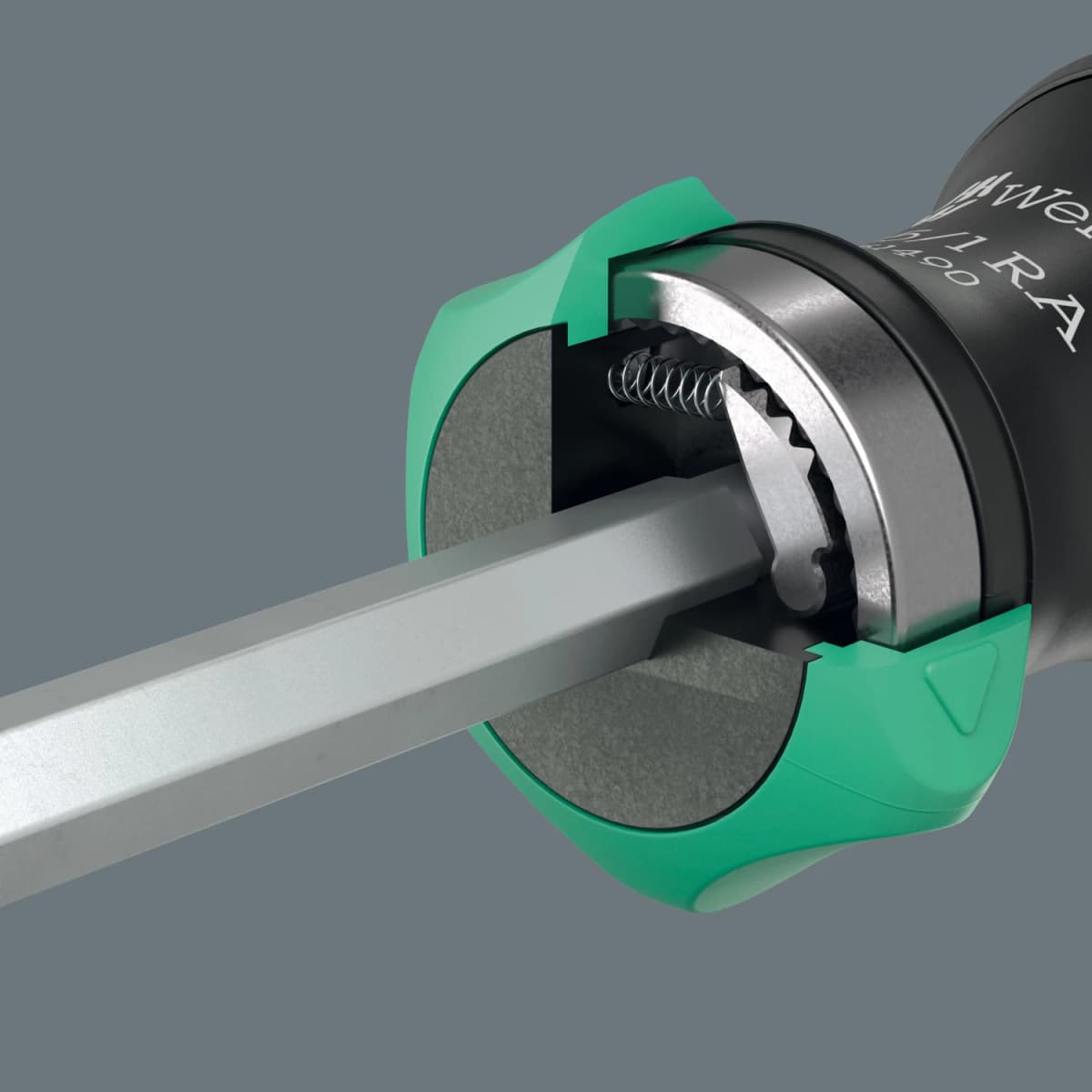 Wera 05051517001 Kraftform Kompakt 27 RA 1 Bitschroevendraaier - 6 In 1 Multi-bit - Met Ratelfunctie thumbnail 2