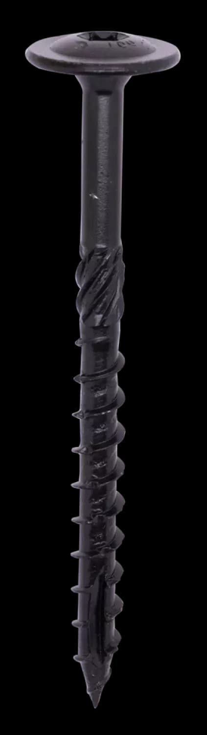 Woodies 61981588 Ultimate Blackline Tellerkop Shield - TX40 - 8.0 X 100/60 - Tellerkop - Voldraad - Gecoat (50st)