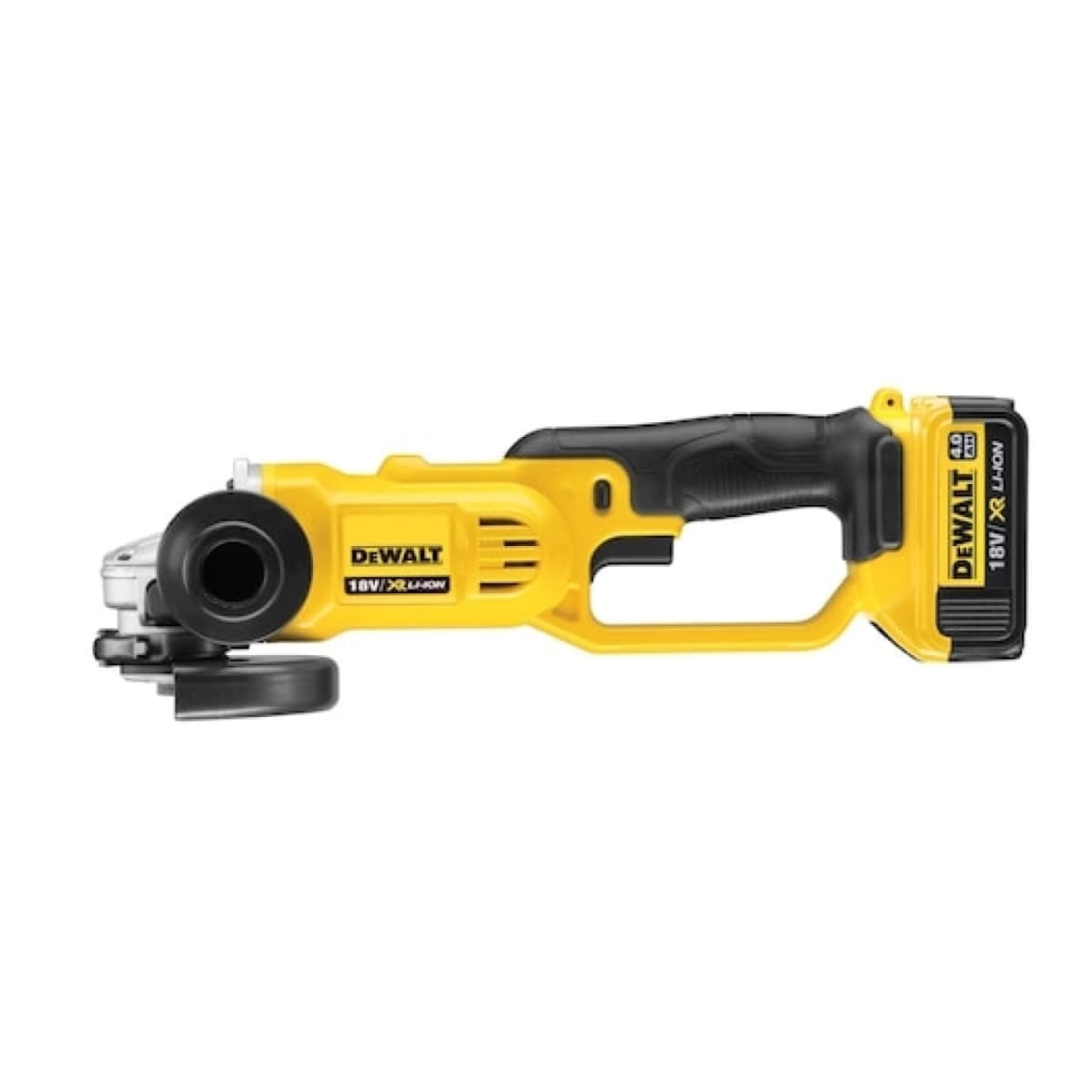 DeWALT DCG412M2 18V Li-ion XR Accu Haakse Slijper Set (2x 4.0Ah) In Koffer - 125mm thumbnail 3