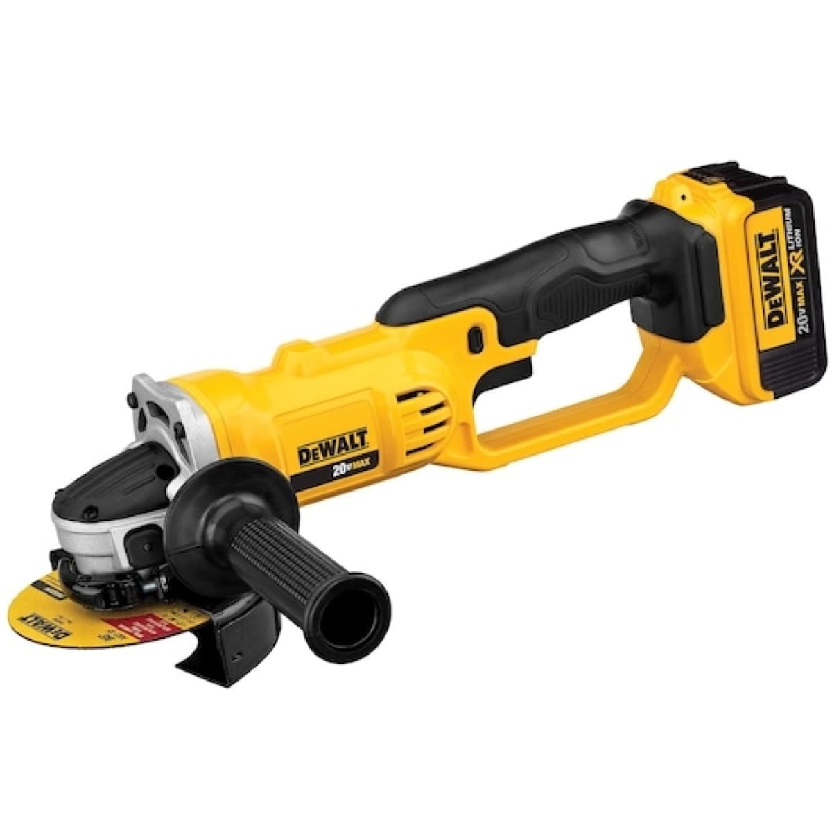 DeWALT DCG412M2 18V Li-ion XR Accu Haakse Slijper Set (2x 4.0Ah) In Koffer - 125mm thumbnail 2