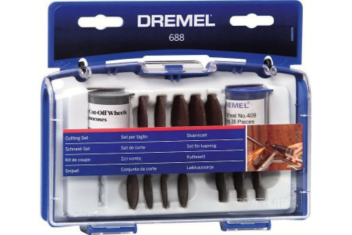 Dremel 688JA 69-Delige Accessoires Snijset In Opbergkoffer