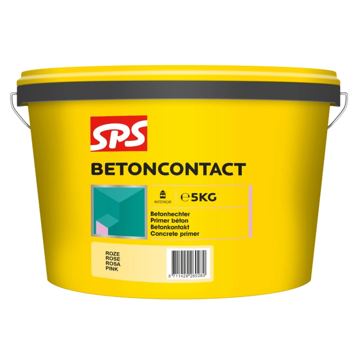 SPS Betoncontact Hechtprimer - Roze - 5kg