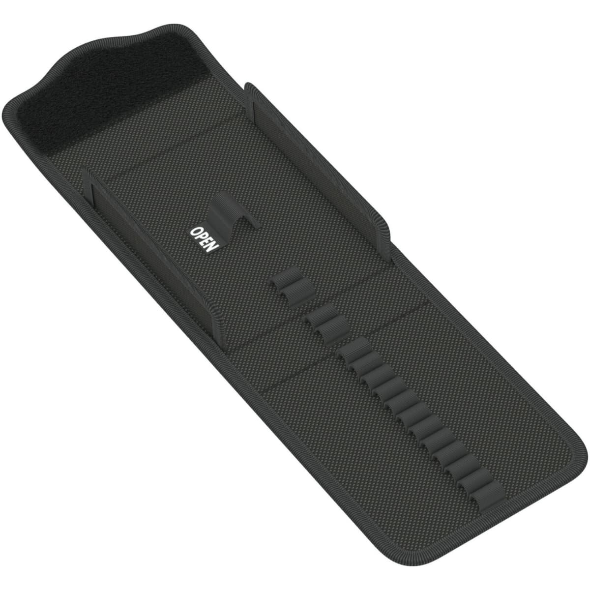 Wera 05136410001 9740 Textielbox Kraftform Kompakt 400 RA - Tot 17 Stuks - Leer