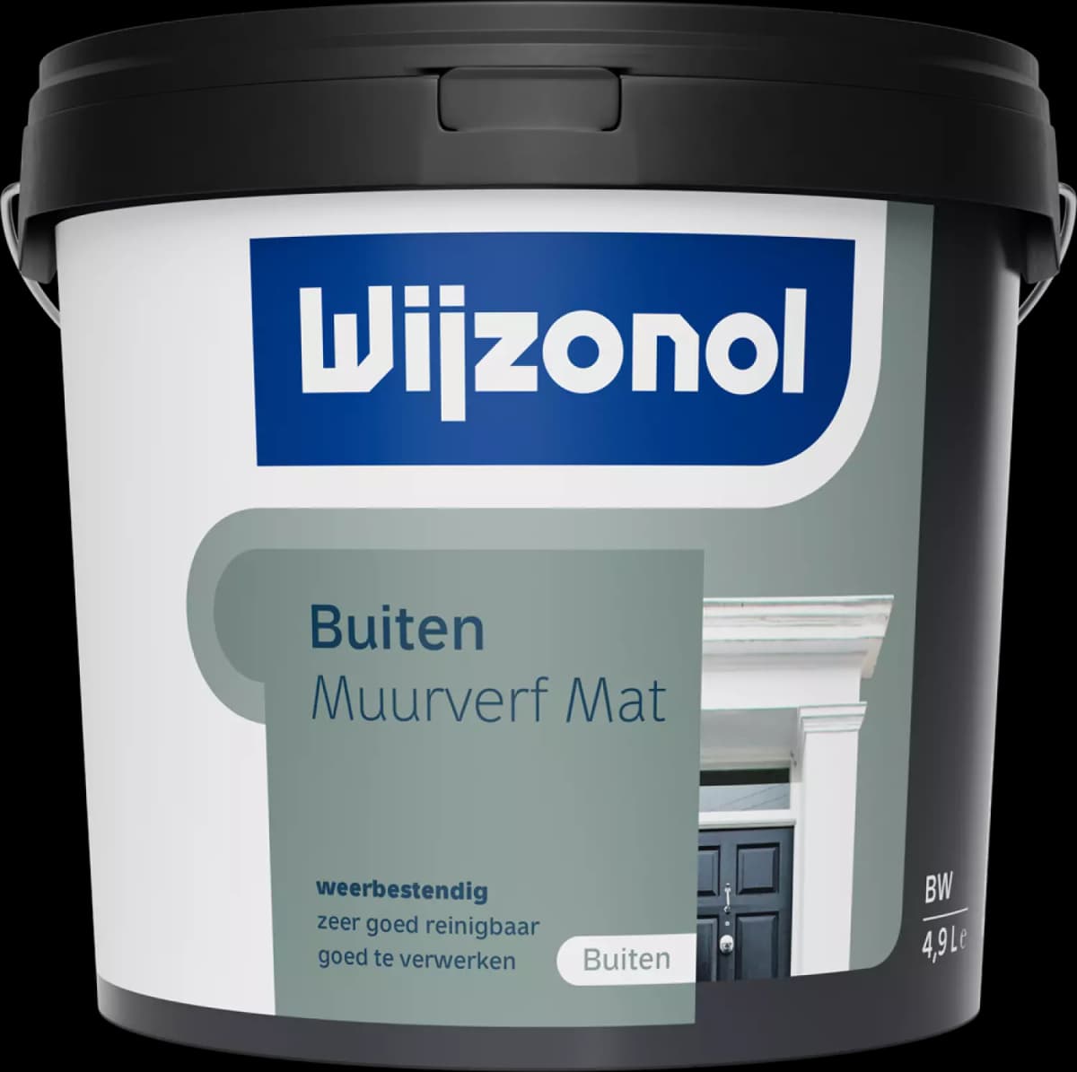 Wijzonol Muurverf Voor Buiten Mat - 5L