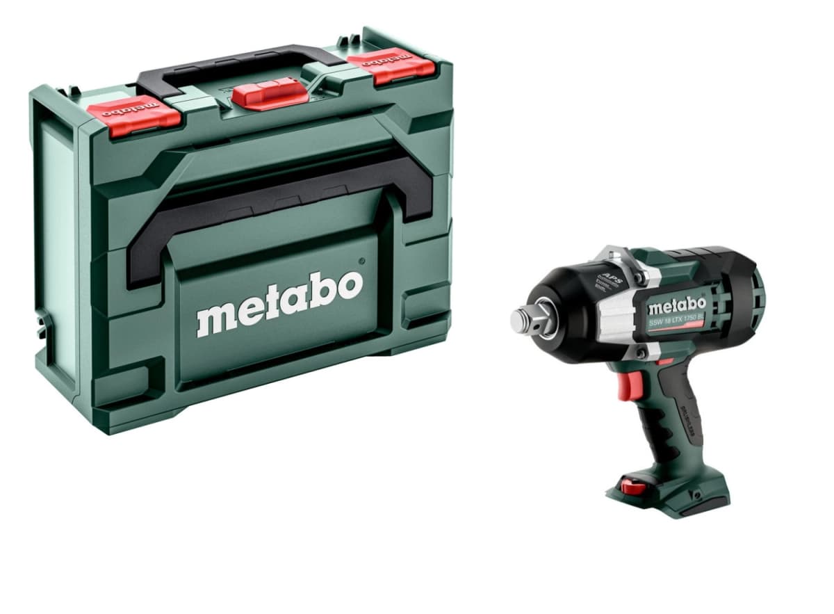 Metabo SSW 18 LTX 1750 BL 18V Li-ion Accu Slagmoersleutel Body In MetaBOX