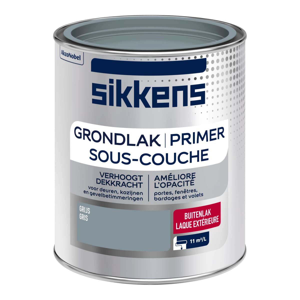 Sikkens Grondlak - Grijs - 0,75L