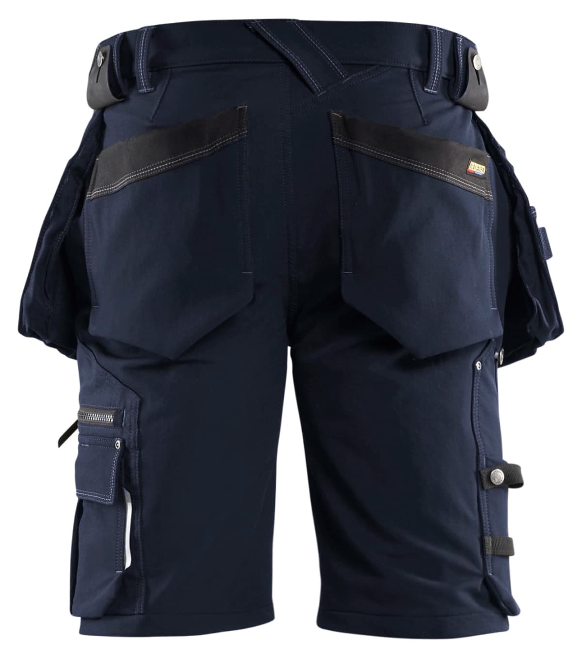 Blåkläder X1900 Werkbroek 4-weg Stretch 1998 - Marineblauw/zwart - Maat 58 (XXL) thumbnail 2